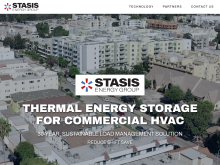 Stasis Energy Group home page screenshot