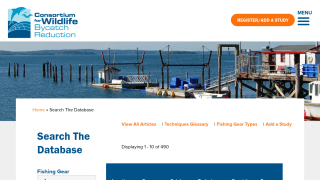 Bycatch.org homepage screenshot