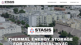 Stasis Energy Group home page screenshot