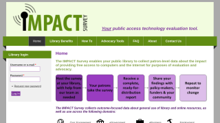 Impact Survey screenshot